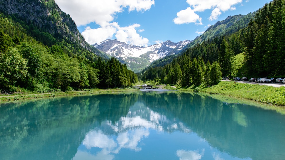 Liechtenstein: Europe's least-visited country does offer a few sights - such as this beautiful lake in the middle of the mountains