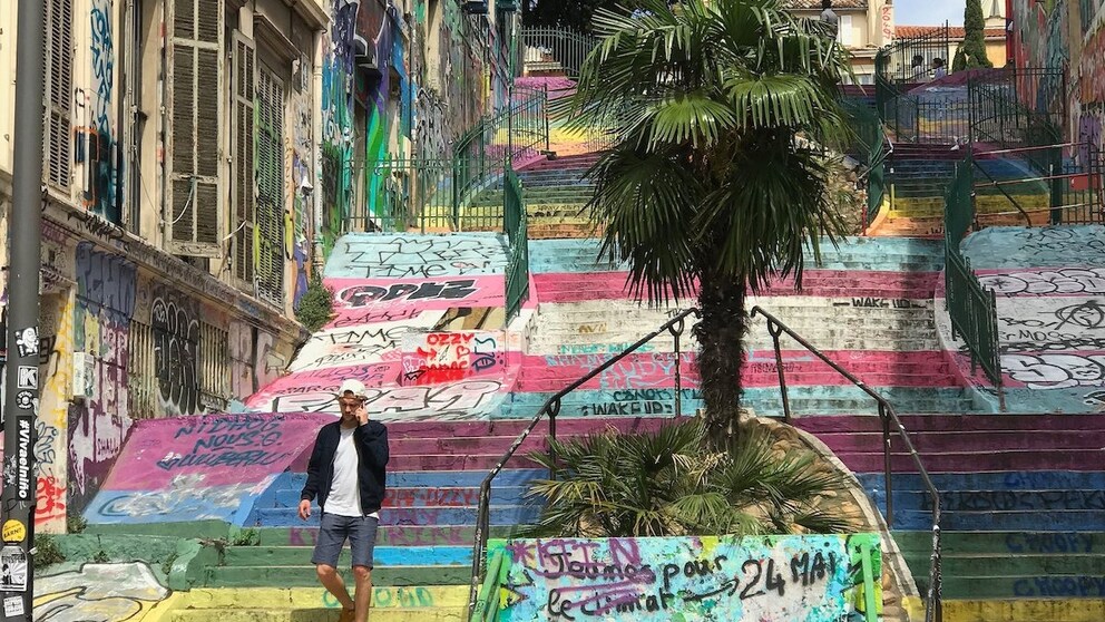 Metro of Notre-Dame-du-Mont in Marseille: According to the latest Time Out Ranking 2023, this colorful staircase is located in one of the most popular districts in the world. We reveal which one below.