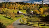 The Sleepy Hollow farm in Pomfret in the US state of Vermont has become an influencer hotspot in recent years