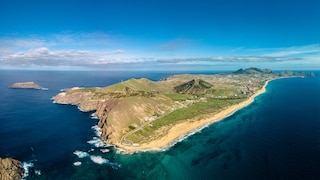 Due to its nine-kilometer-long sandy beach, Porto Santo is also called the sandbox of the Atlantic.