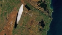 Cloud over New Zealand, specifically: a lenticularis cloud