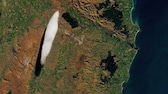 Cloud over New Zealand, specifically: a lenticularis cloud