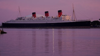 The RMS Queen Mary in Long Beach: once a luxury liner, now a hotel ship
