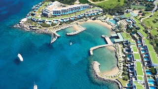 The "Love is Blind Germany" candidates were accommodated in the beautiful Elounda Peninsula Hotel on Crete