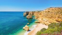 Praia Marinha is considered one of the most beautiful beaches in the Algarve due to its impressive cliffs.