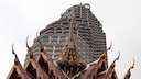 He was originally intended to be a building for luxury apartments and offices. Now, the Ghost Tower is the "landmark of terror" in Bangkok.