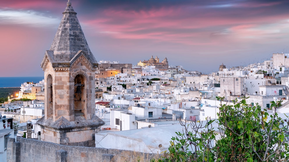 Ostuni in Apulia is considered the "white city"