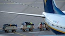 Hand baggage is often checked in with Ryanair