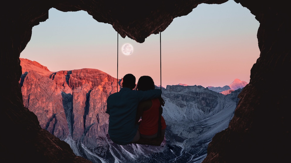 Heart cave in South Tyrol