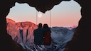 Heart cave in South Tyrol