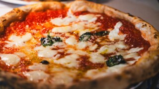 Margherita pizza from Naples