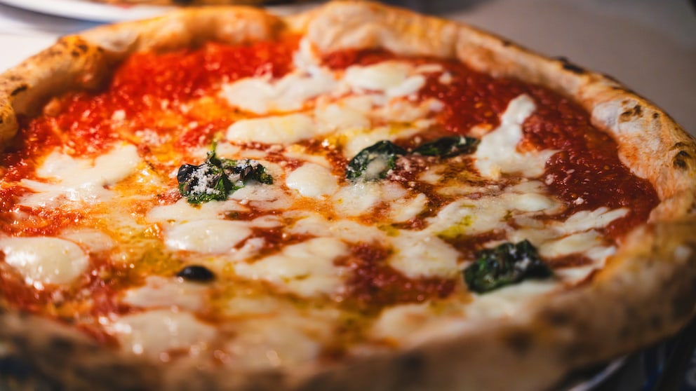 Margherita pizza from Naples