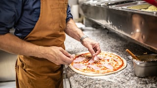 Orange pizza