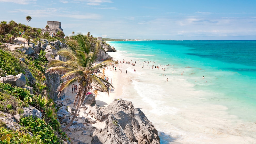 Tulum Beach in Mexico