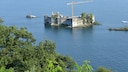Castle Fortress Castelli di Cannero on Lake Maggiore