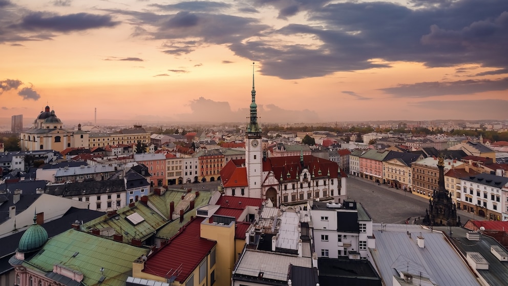 Panorama of Olomouc