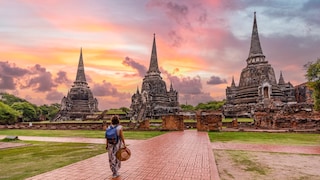 Thailand With Three Towers in the Background