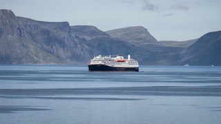 Cruise Ship from Havila Voyages in Norway