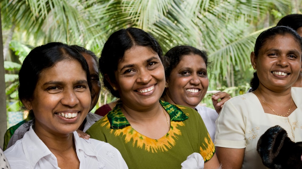 Women's Group in Sri Lanka