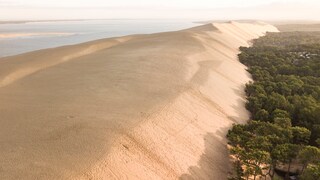 This image shows the highest dune in Europe.