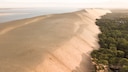 This image shows the highest dune in Europe.