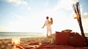 Happy Couple on the Beach