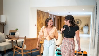 Women Appreciate Complimentary Extras at Hotels