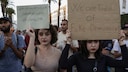 Genz212 Protesters Demonstrate in Rabat