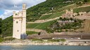 The Mouse Tower of Bingen is an important landmark in the Middle Rhine Valley.