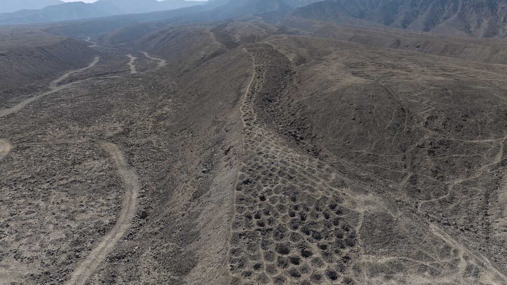 Bands of Holes in Peru