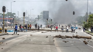 Protests in Tanzania on Oct. 29, 2025