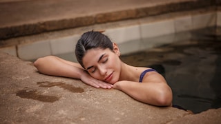 Woman in a Spa