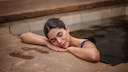 Woman in a Spa