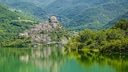 Lago del Turano is a hidden gem in Italy–and a true insider tip.