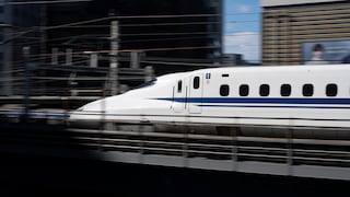 The Shinkansen can travel significantly faster than the ICE.
