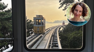 The ride on the "Sky Capsule" was an absolute highlight for TRAVELBOOK author Doris Tromballa.