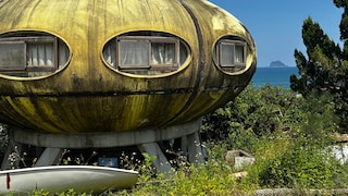 The conditions for "Ufo City" were actually perfect, thanks to its direct beachfront location.