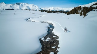 Winter Hikers in Nauders, Plamort