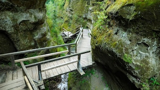 Wooden Staircase in the Marienschlucht