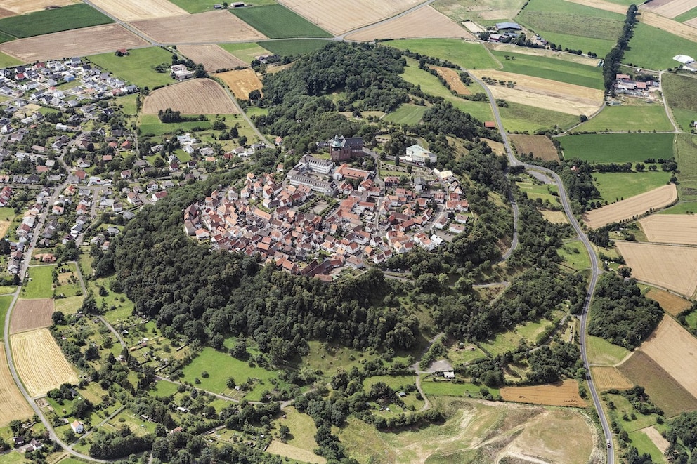 City of Amöneburg: Built on an Extinct Volcano