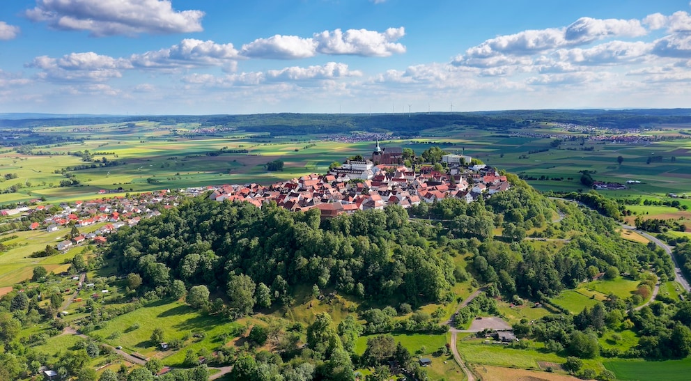 City of Amöneburg: Built on an Extinct Volcano