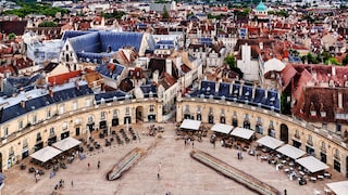 Dijon blends historical charm with a modern lifestyle—pictured here is the Place de la Libération.