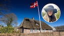 In this charming house in Denmark, Nina Hamer, 46, lives with her husband and daughter.