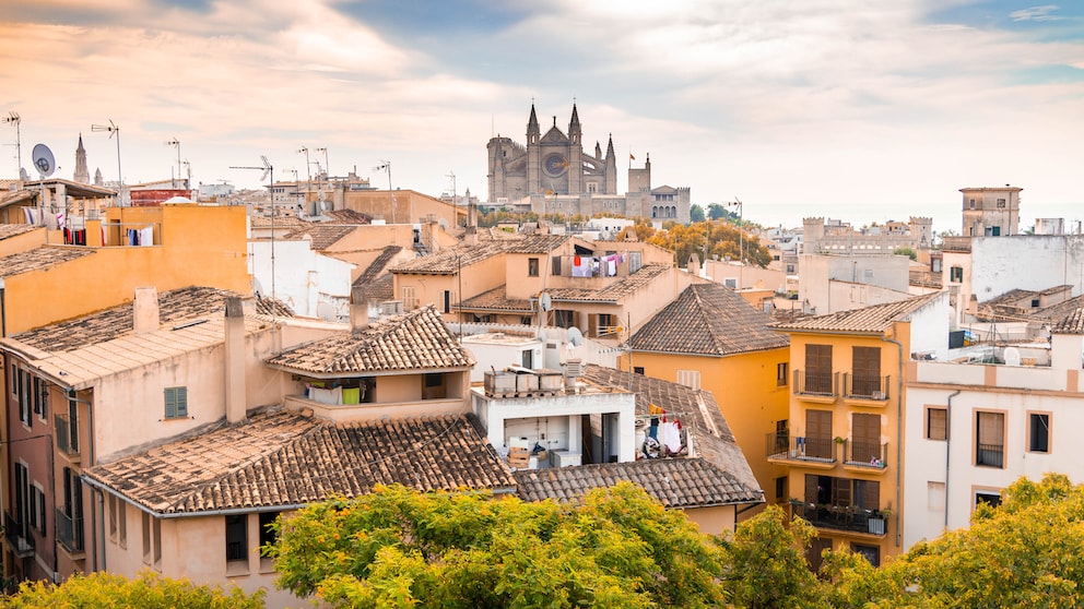 Palma, the capital of Mallorca