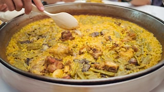 A Paella as Served in Valencia