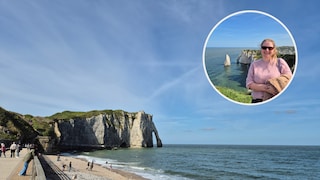 TRAVELBOOK Editor Katharina Regenthal visited the cliffs of Étretat. Is it worth it?
