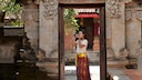 Woman in a Sarong in Bali