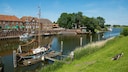 The Old Harbor of Hooksiel is located on the edge of the small village. From here, you can embark on hours-long walks.