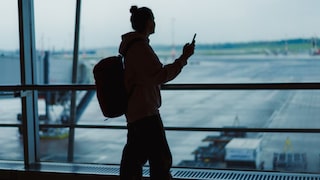 Travelers at the Airport