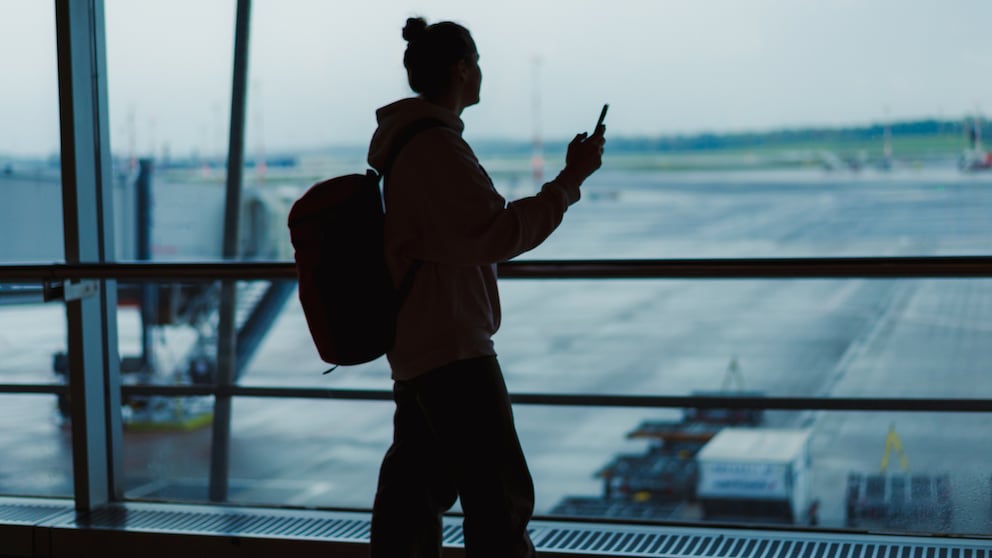 Travelers at the Airport